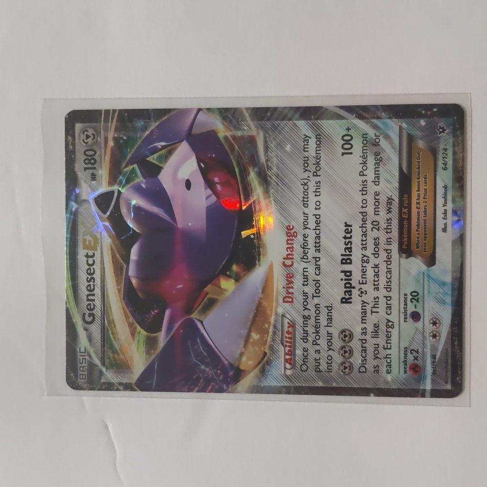 Genesect EX Pokemon Card